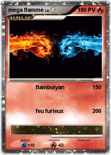 Pokemon mega flamme
