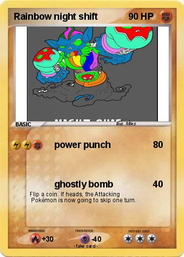 Pokemon Rainbow night shift