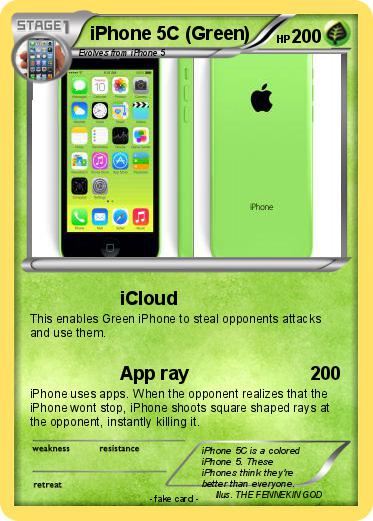 Pokemon iPhone 5C (Green)