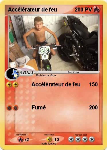 Pokemon Accélérateur de feu