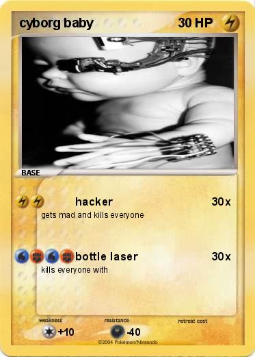 Pokemon cyborg baby