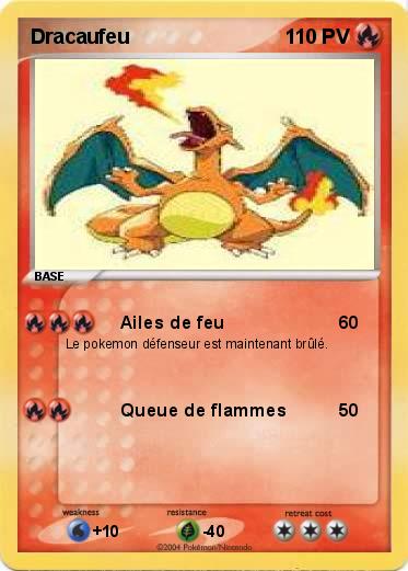 Pokemon Dracaufeu 
