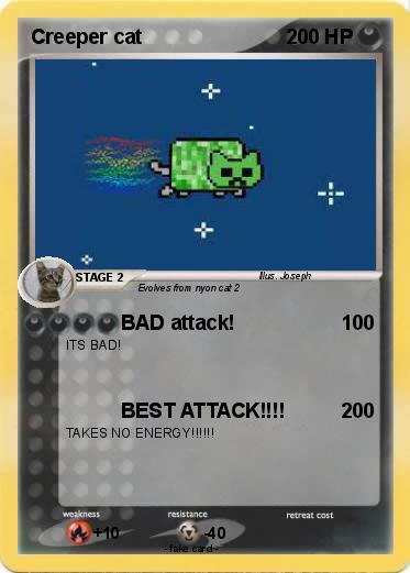 Pokemon Creeper cat