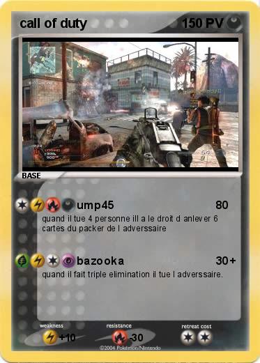 Pokemon call of duty