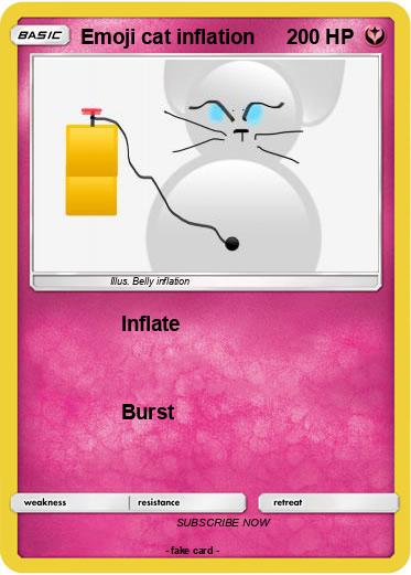 Pokemon Emoji cat inflation