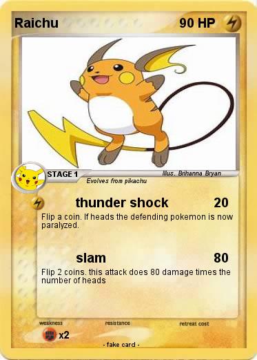 Pokemon Raichu