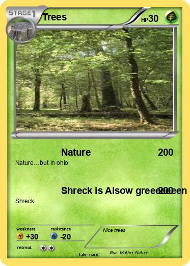 Pokemon Trees