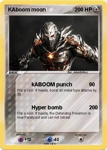 Pokemon KAboom moon