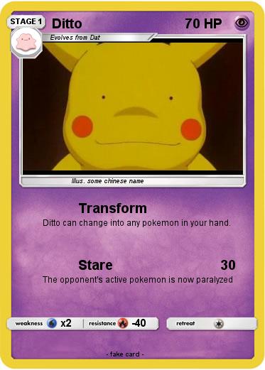 Pokemon Ditto