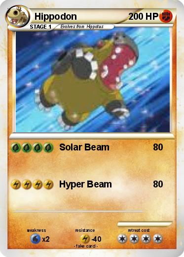 Pokemon Hippodon