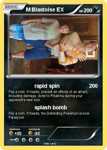 Pokemon M Blastoise EX