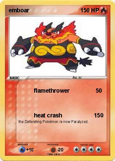 Pokemon emboar
