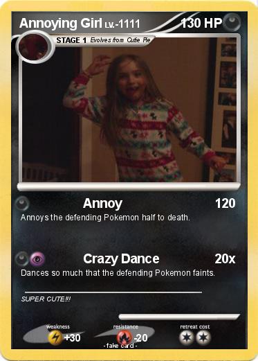 Pokemon Annoying Girl