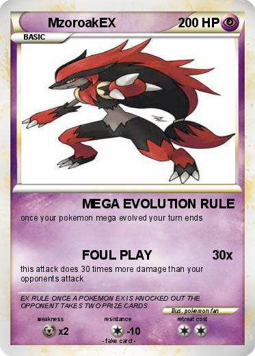 Pokemon MzoroakEX