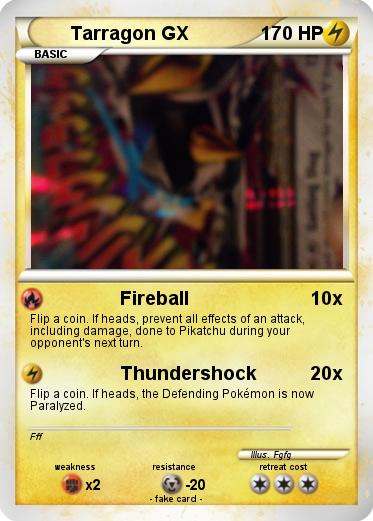 Pokemon Tarragon GX
