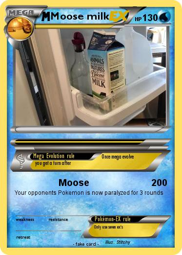 Pokemon Moose milk