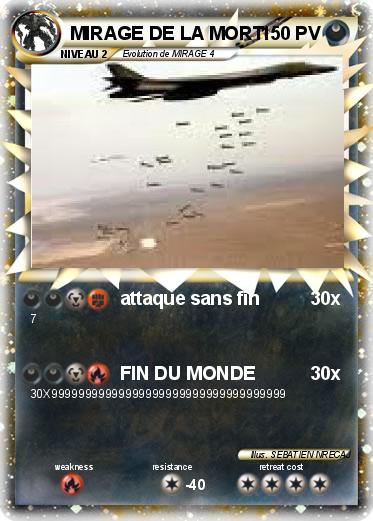 Pokemon MIRAGE DE LA MORT