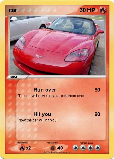 Pokemon car