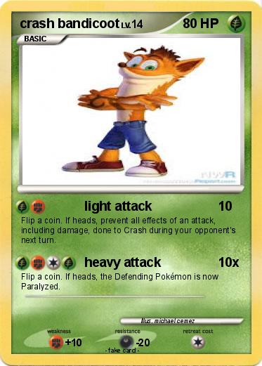 Pokemon crash bandicoot