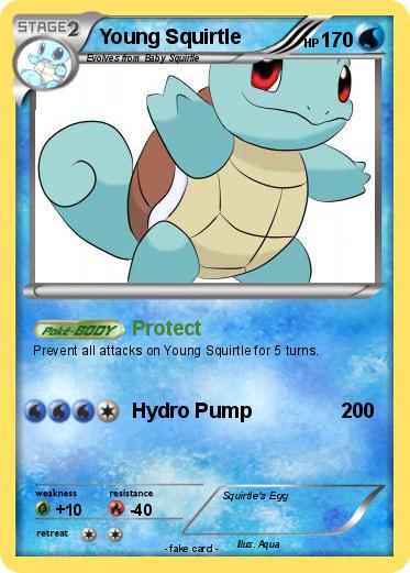 Pokemon Young Squirtle