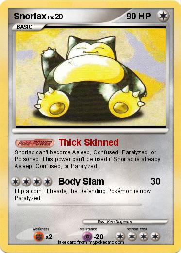 Pokemon Snorlax