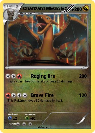 Pokemon Charizard MEGA EX
