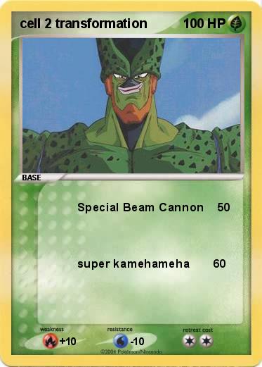 Pokemon cell 2 transformation