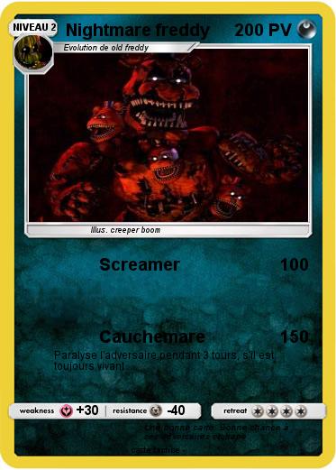 Pokemon Nightmare freddy
