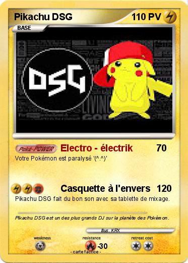 Pokemon Pikachu DSG
