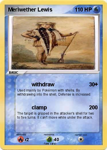 Pokemon Meriwether Lewis