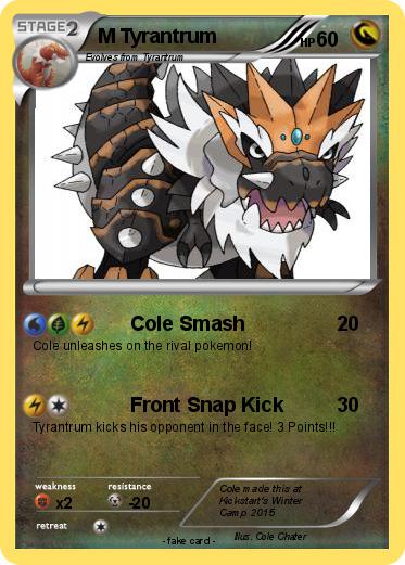Pokemon M Tyrantrum