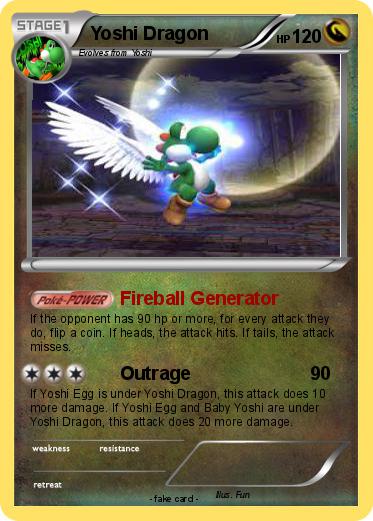 Pokemon Yoshi Dragon