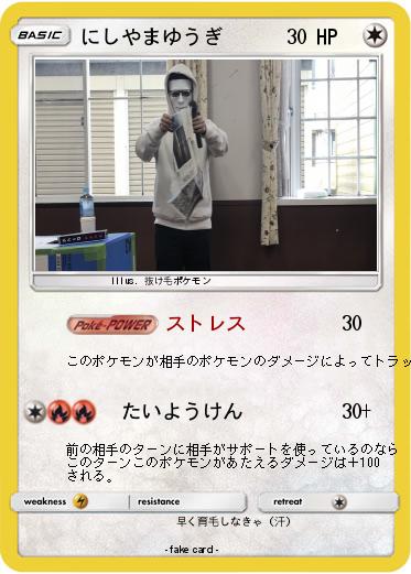 Pokemon にしやまゆうぎ