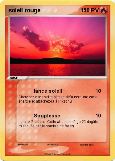 Pokemon soleil rouge