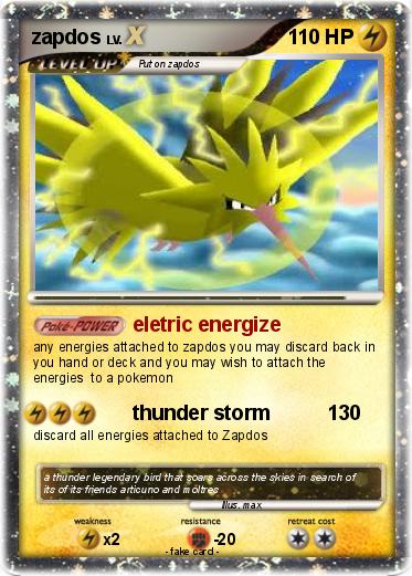 Pokemon zapdos