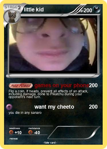 Pokemon little kid