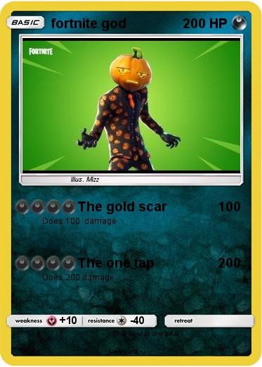 Pokemon fortnite god