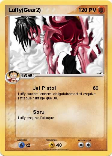Pokemon Luffy(Gear2)