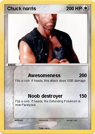 Pokemon Chuck norris