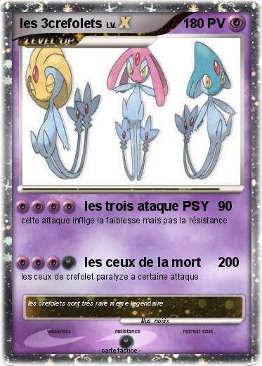 Pokemon les 3crefolets