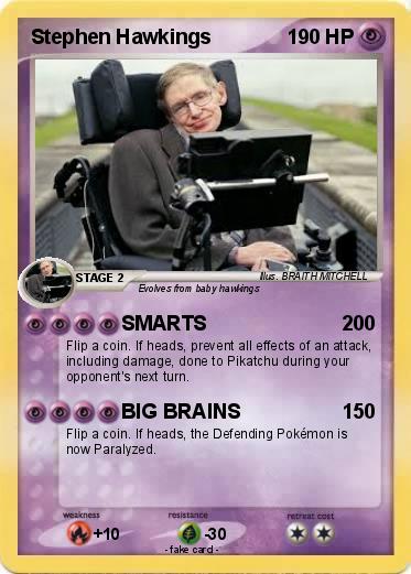 Pokemon Stephen Hawkings