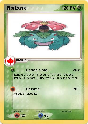 Pokemon Florizarre