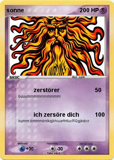 Pokemon sonne