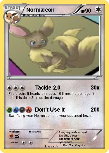 Pokemon Normaleon