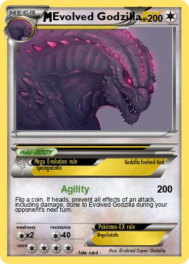 Pokemon Evolved Godzilla