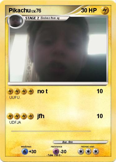 Pokemon Pikachu