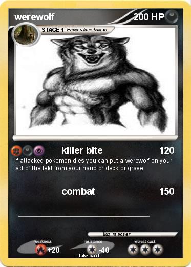 Pokemon werewolf