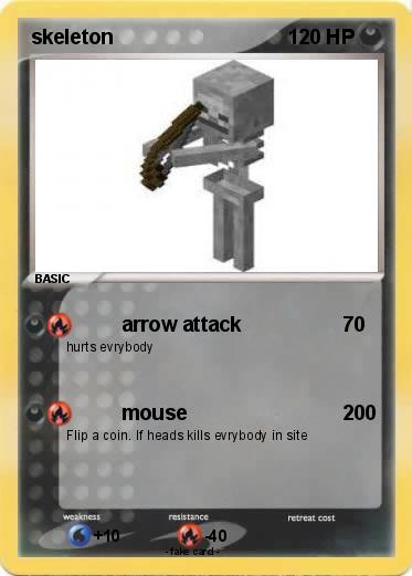 Pokemon skeleton