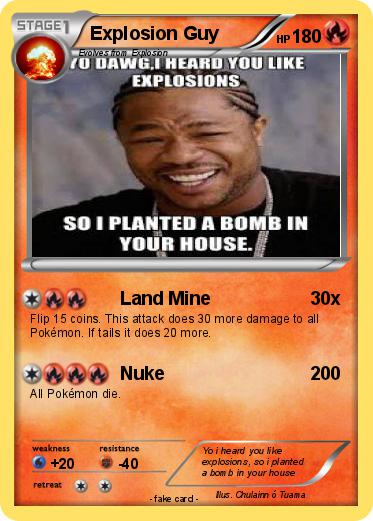 Pokemon Explosion Guy