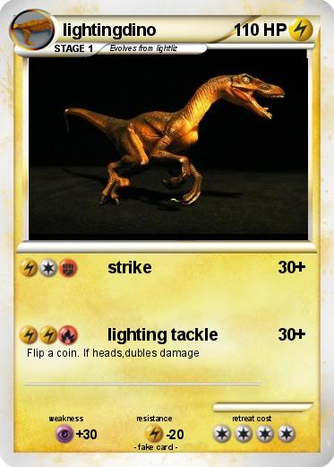 Pokemon lightingdino